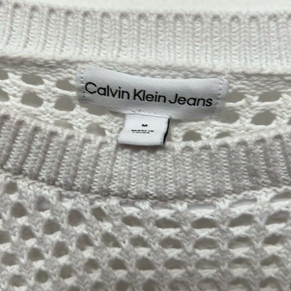 Calvin Kline Jeans Knit Sweater Size Medium - Picture 3 of 4